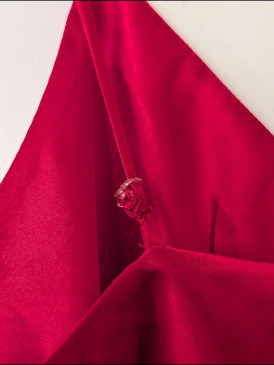 Spring Magenta Slip Dress - Picture 4 of 5